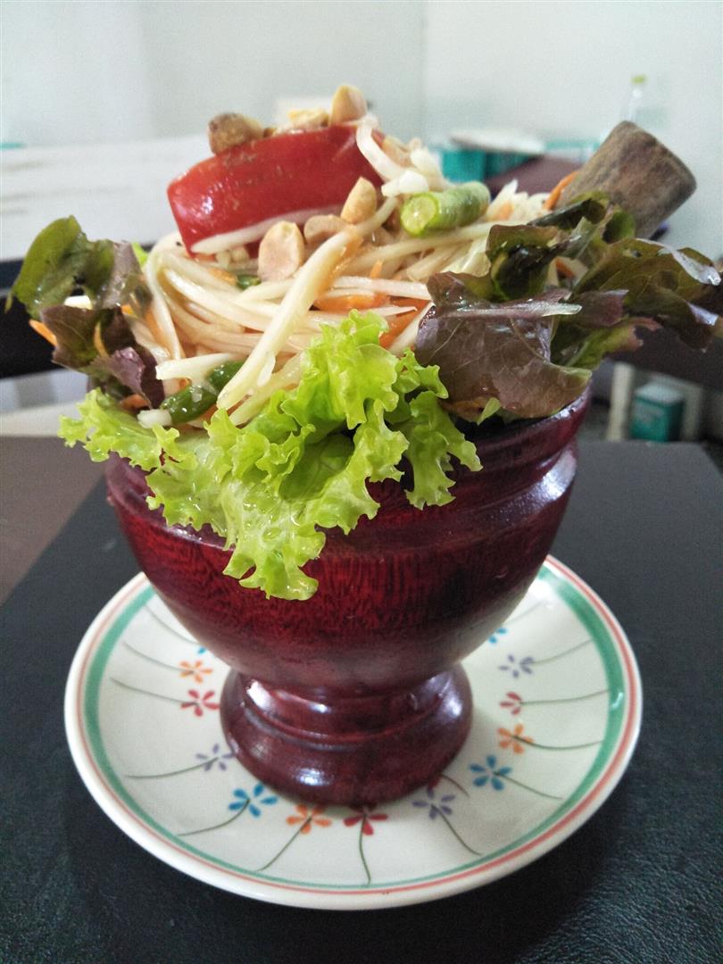 Coconut Shell Thai Food