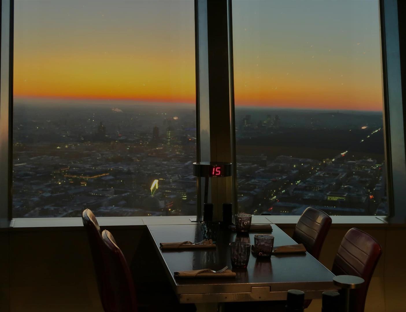 Dreh-Restaurant Sphere im Berliner Fernsehturm