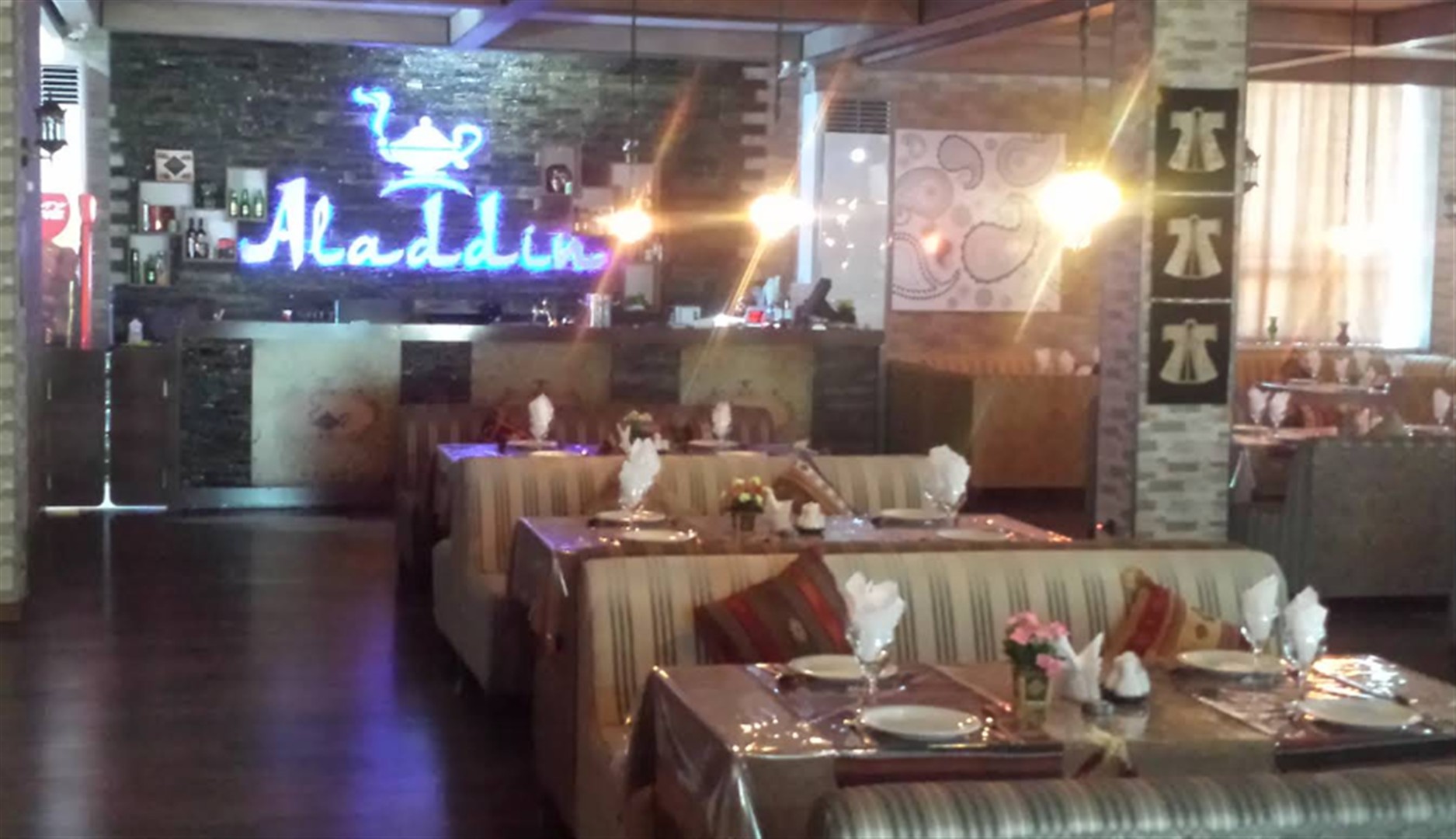 "Taze Gun" restaurant "Aladdin"
