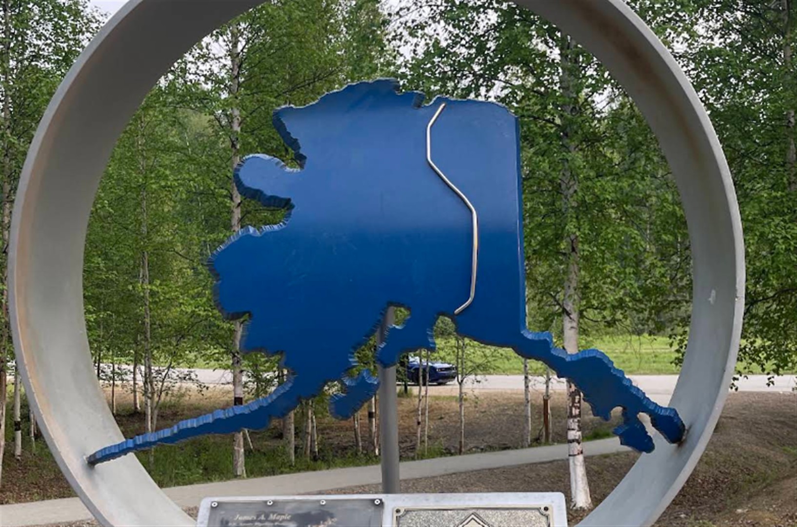 Alyeska Pipeline / Viewing Point