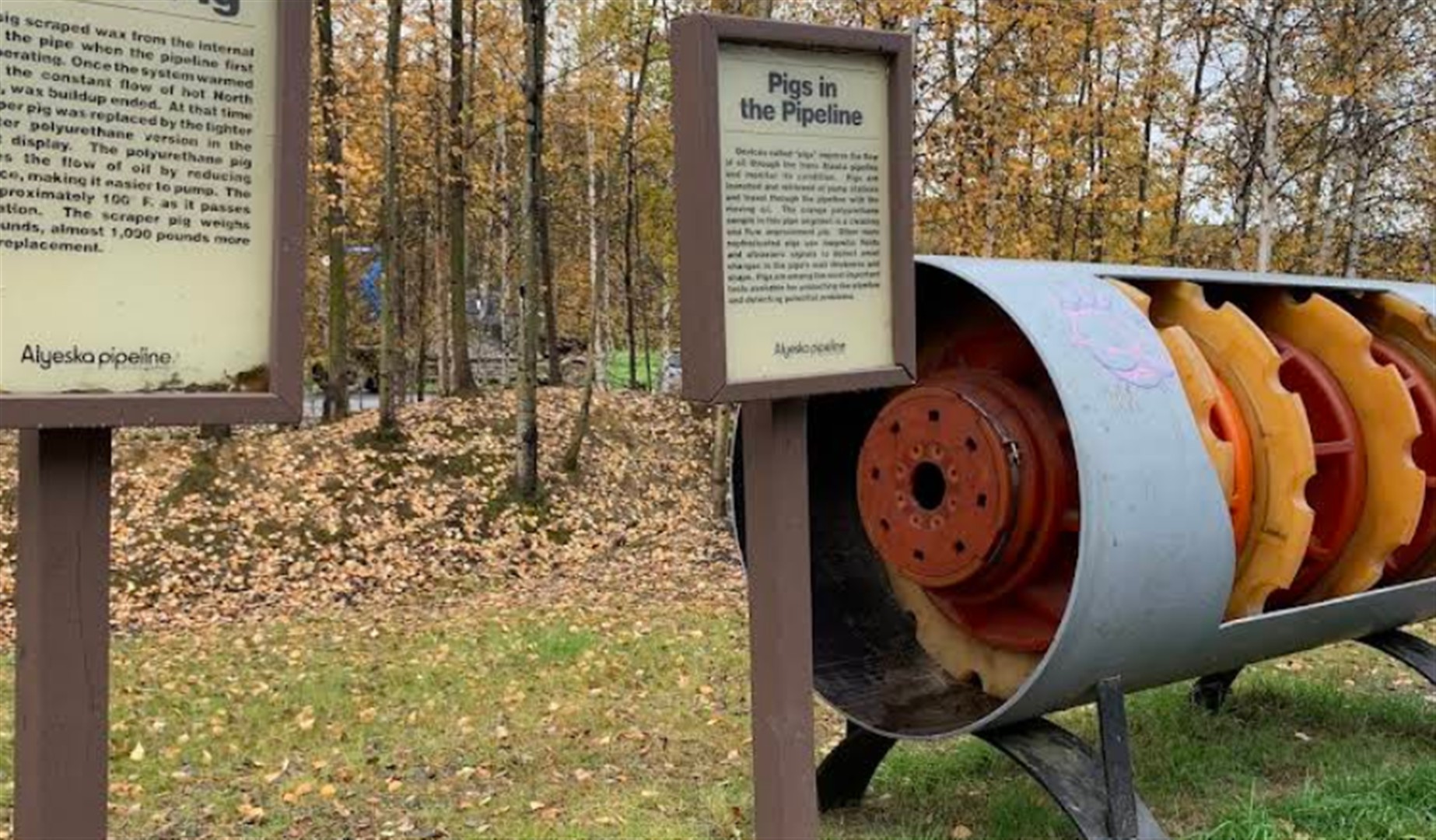 Alyeska Pipeline / Viewing Point