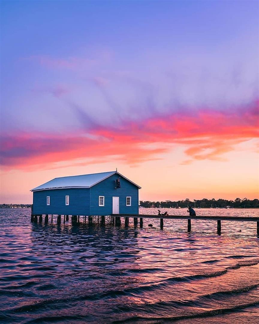 Blue Boat House