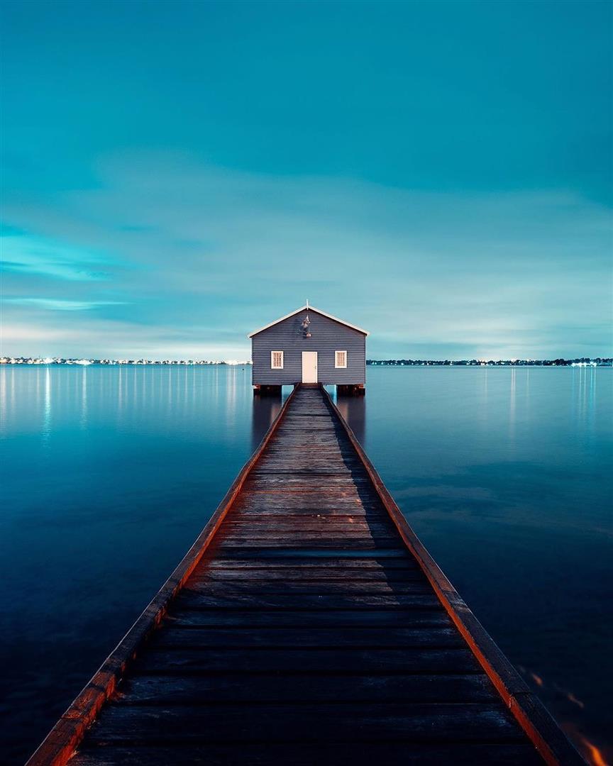 Blue Boat House