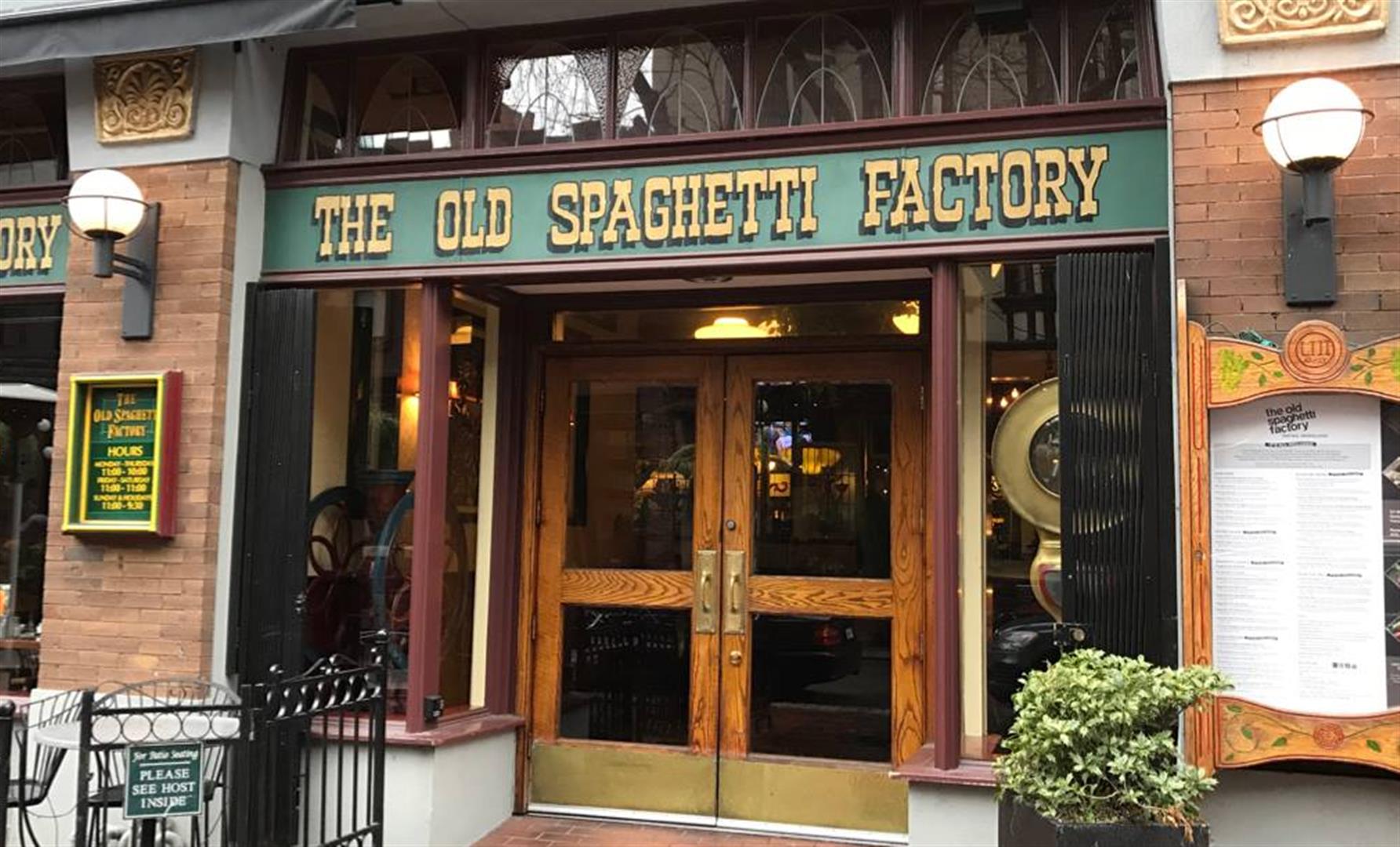 The Old Spaghetti Factory (Downtown Edmonton)